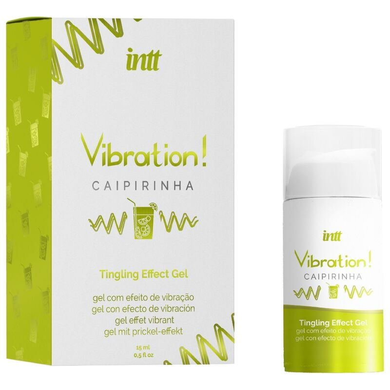 INTT - PODEROSO ESTIMULANTE ÍNTIMO CAIPIRINHA GEL VIBRADOR LÍQUIDO 15 ML - Toys "n" Us