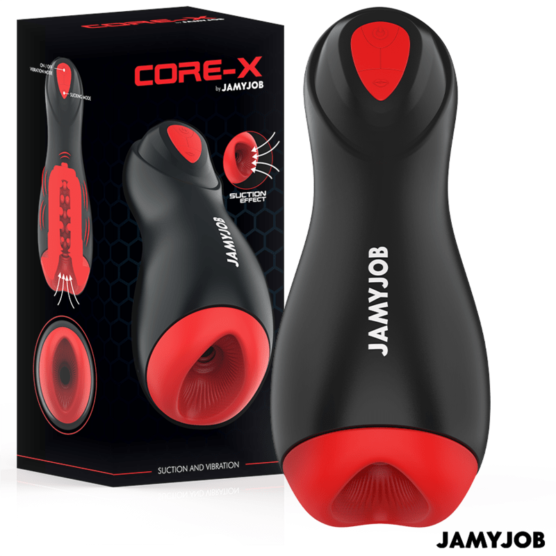 JAMYJOB - CORE - X AUTOMATIC MASTURBATOR 5 SUCTION AND VIBRATION MODES - Toys "n" Us