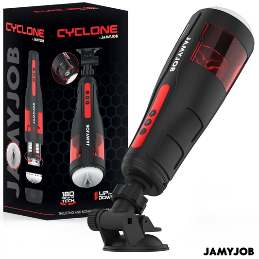 JAMYJOB - CYCLONE AUTOMATIC VAGINA MASTURBATOR 10 ROTATION AND THRUST MODES - Toys "n" Us