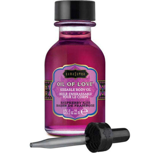 KAMASUTRA - ÓLEO COMESTÍVEL FRAMBOESA 22 ML - Toys "n" Us