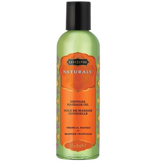 KAMASUTRA - ÓLEO DE MASSAGEM DE MANGA TROPICAL NATURAL 59 ML - Toys "n" Us