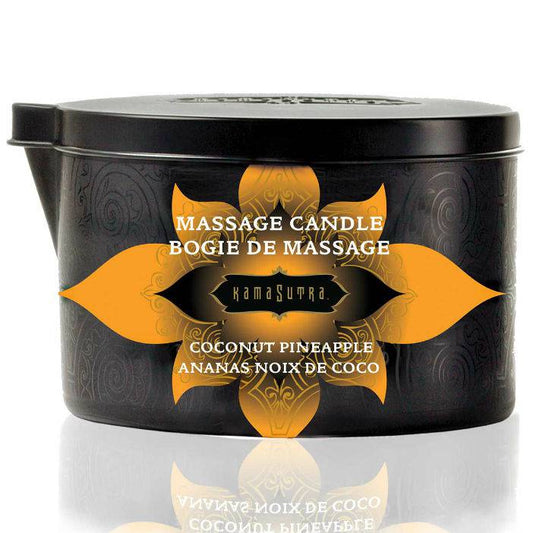 KAMASUTRA - VELA DE MASSAGEM COCO E ABACAXI 170GR - Toys "n" Us