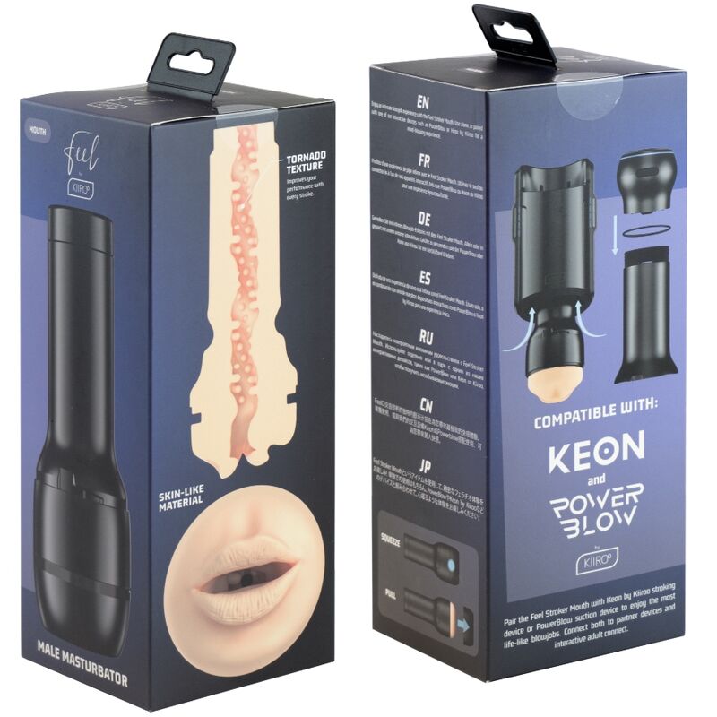 KIIROO - FEEL KIIROO MOUTH MASTURBATOR - Toys "n" Us