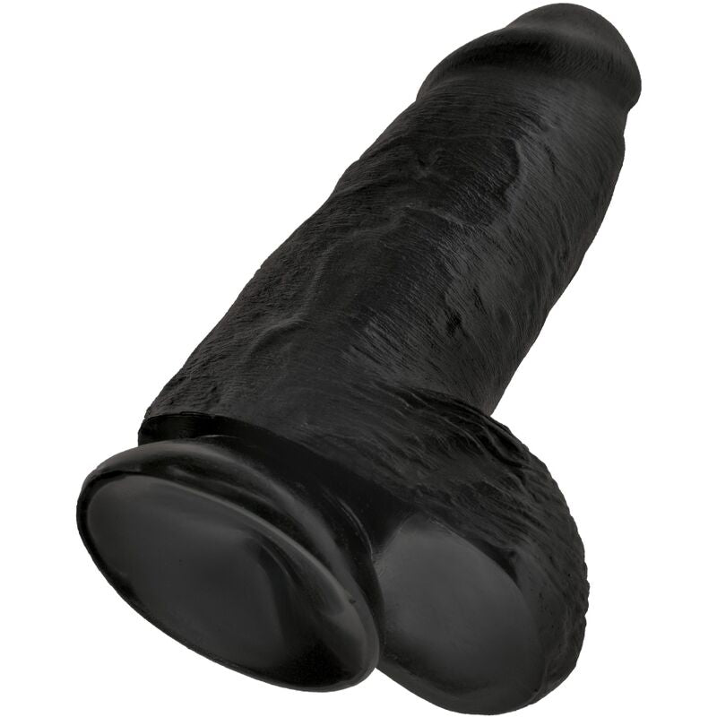 KING COCK - CHUBBY REALISTIC PENIS 23 CM BLACK - Toys "n" Us