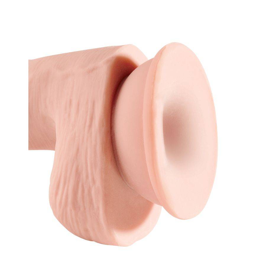 KING COCK - DILDO TRIPLA DENSIDADE 19 CM - Toys "n" Us
