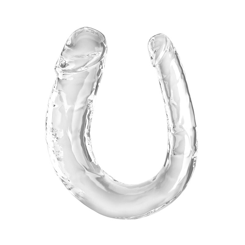 KING COCK - DOUBLE TROUBLE DOUBLE DILDO 33 CM CLEAR - Toys "n" Us