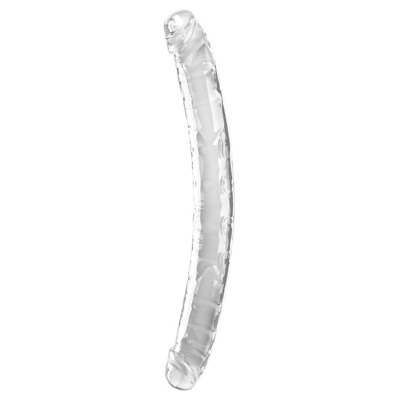 KING COCK - DOUBLE TROUBLE DOUBLE DILDO 46 CM CLEAR - Toys "n" Us