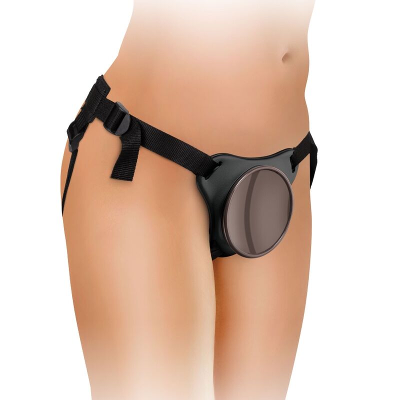 KING COCK - ELITE COMFY ADJUSTABLE HARNESS WITH DILDO 17.8 CM - Toys "n" Us