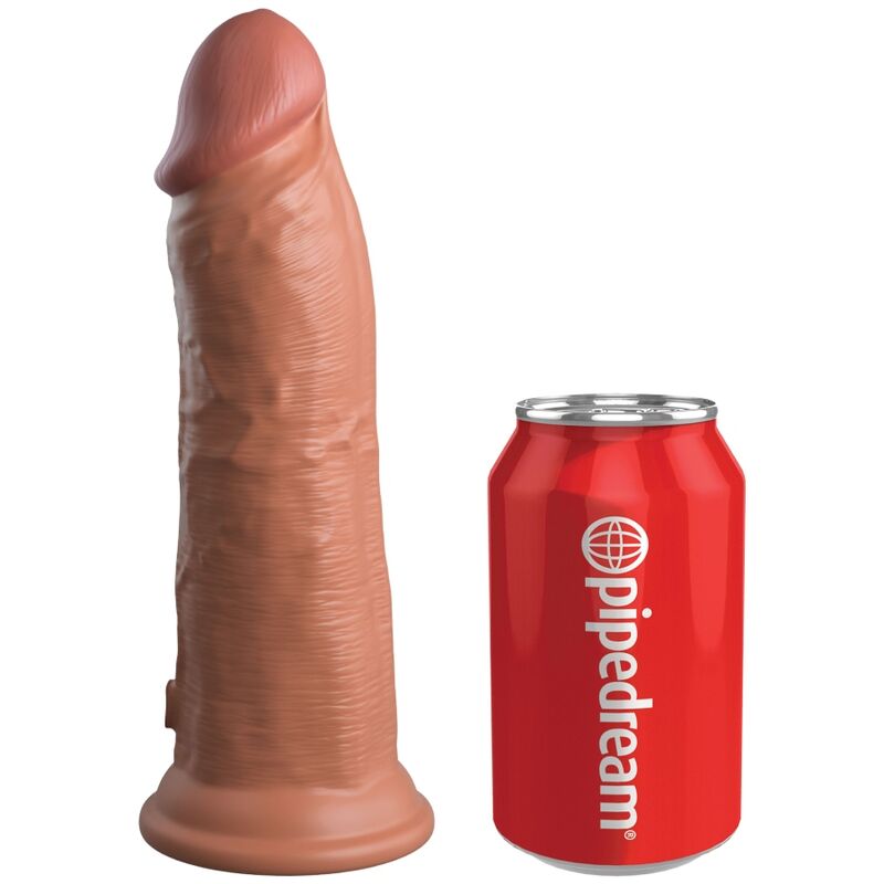 KING COCK - ELITE REALISTIC SILICONE DILDO 20.3 CM CARAMEL - Toys "n" Us
