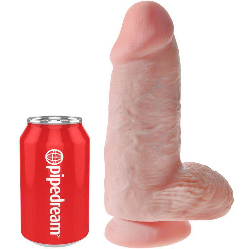 KING COCK - PÊNIS REALÍSTICO GORDINHO 23 CM - Toys "n" Us