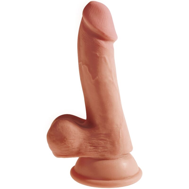 KING COCK - PLUS 3D DILDO COM BOLAS 17 CM - Toys "n" Us