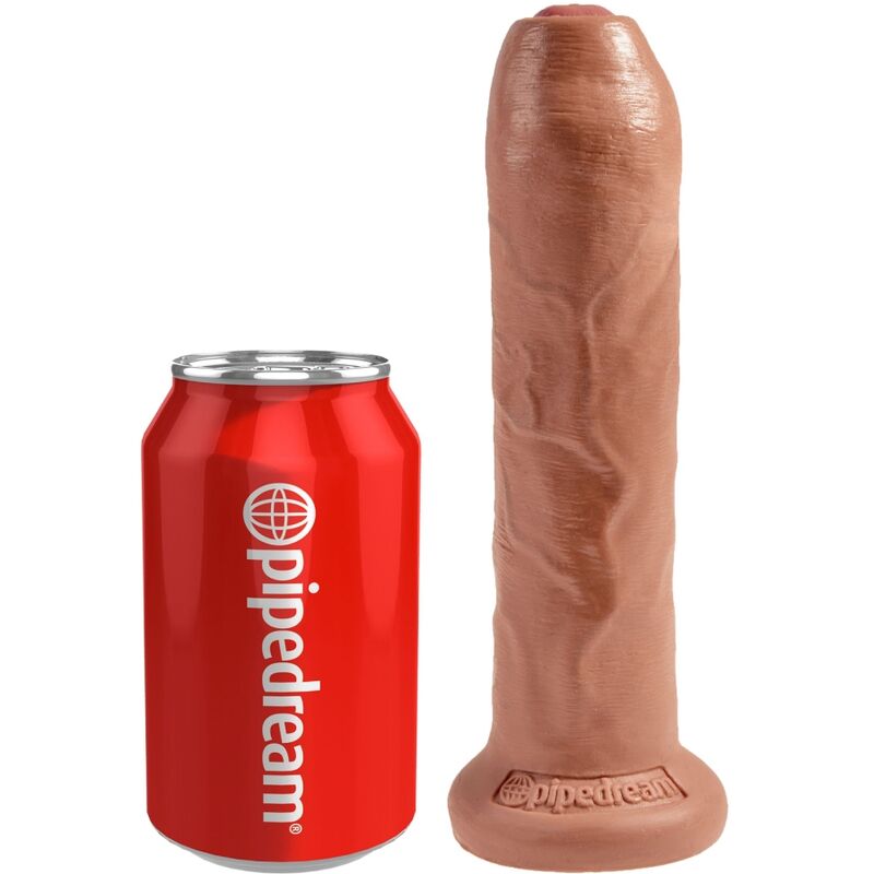 KING COCK - UNCUT REALISTIC PENIS 17.8 CM CARAMEL - Toys "n" Us