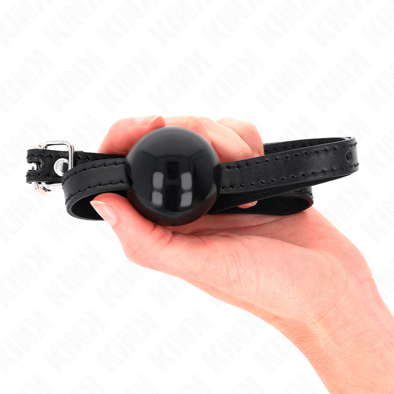 KINK - BLACK SINGLE SOLID BALL 4 CM GAG 65 x 1.5 CM - Toys "n" Us
