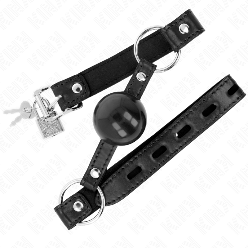 KINK - BLACK TPE BALL 4 CM GAG 60 x 2 CM - Toys "n" Us