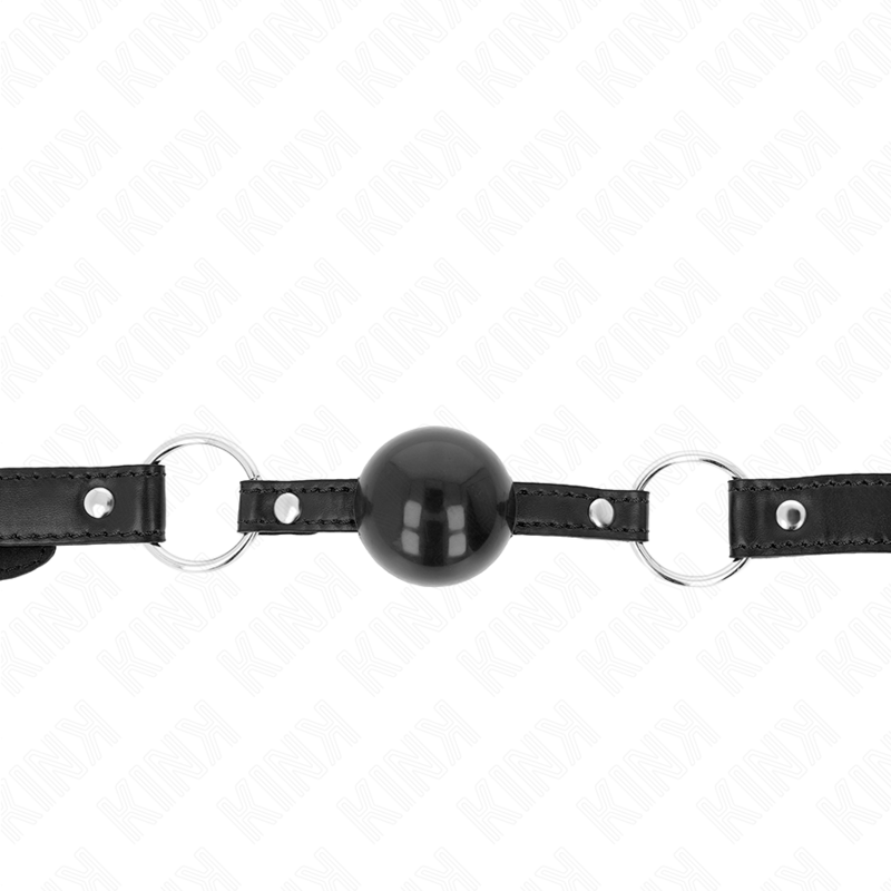 KINK - BLACK TPE BALL 4 CM GAG 60 x 2 CM - Toys "n" Us