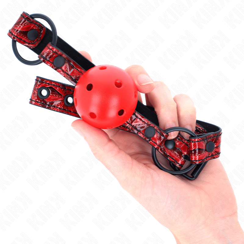 KINK - BOLA PADRÃO DIAMANTE 4,5 CM GAG MODELO 1 64,5 CM AJUSTÁVEL 42 - 60 CM - Toys "n" Us