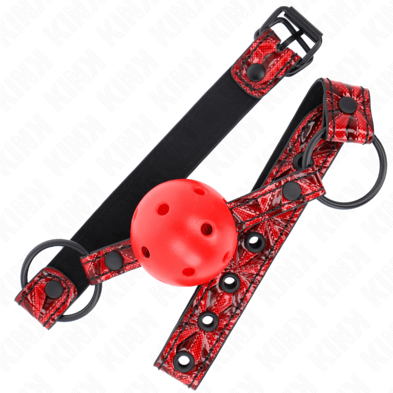 KINK - BOLA PADRÃO DIAMANTE 4,5 CM GAG MODELO 1 64,5 CM AJUSTÁVEL 42 - 60 CM - Toys "n" Us