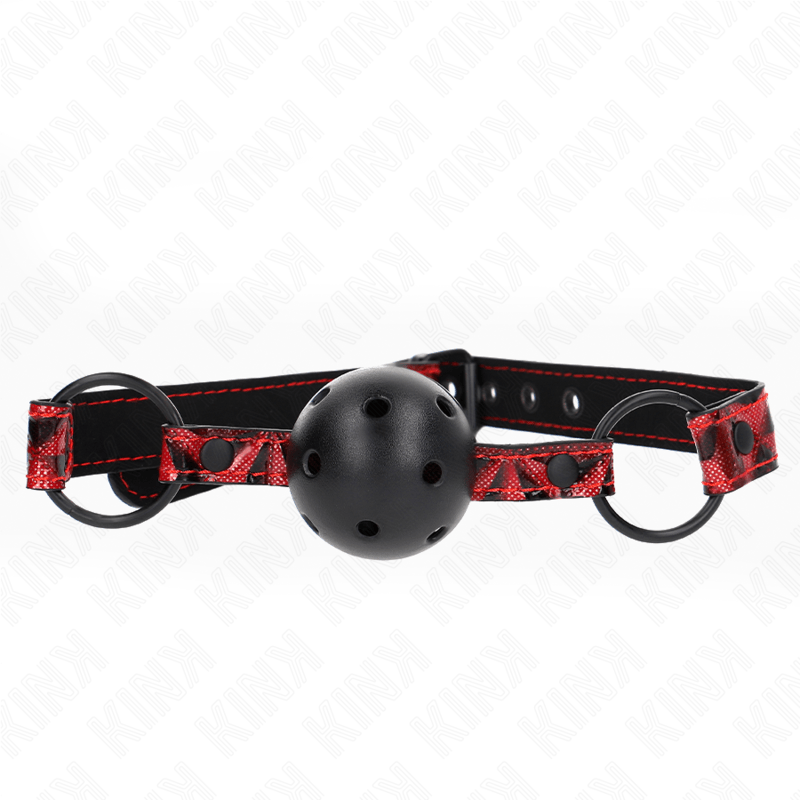 KINK - BOLA PADRÃO DIAMANTE 4,5 CM GAG MODELO 2 64,5 CM AJUSTÁVEL 42 - 60 CM - Toys "n" Us