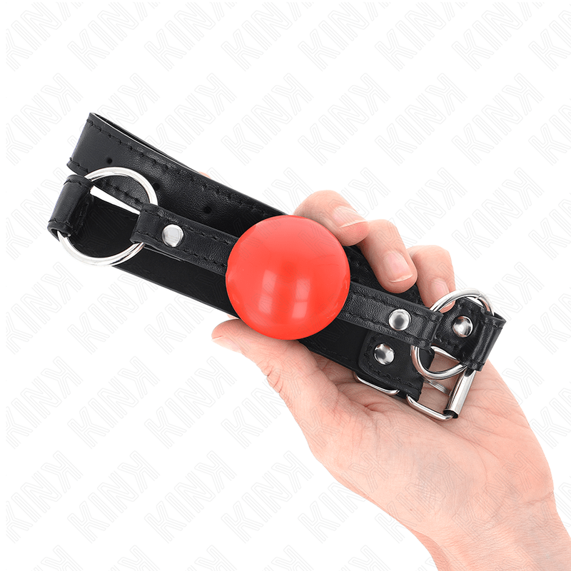 KINK - BOLA TPE VERMELHA MORDAÇA 4 CM 60 x 2 CM - Toys "n" Us