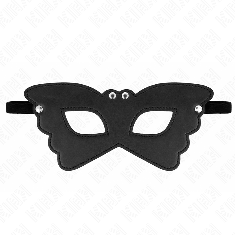 KINK - BUTTERFLY SHAPED LEATHERETTE MASK 20 x 9 CM - Toys "n" Us