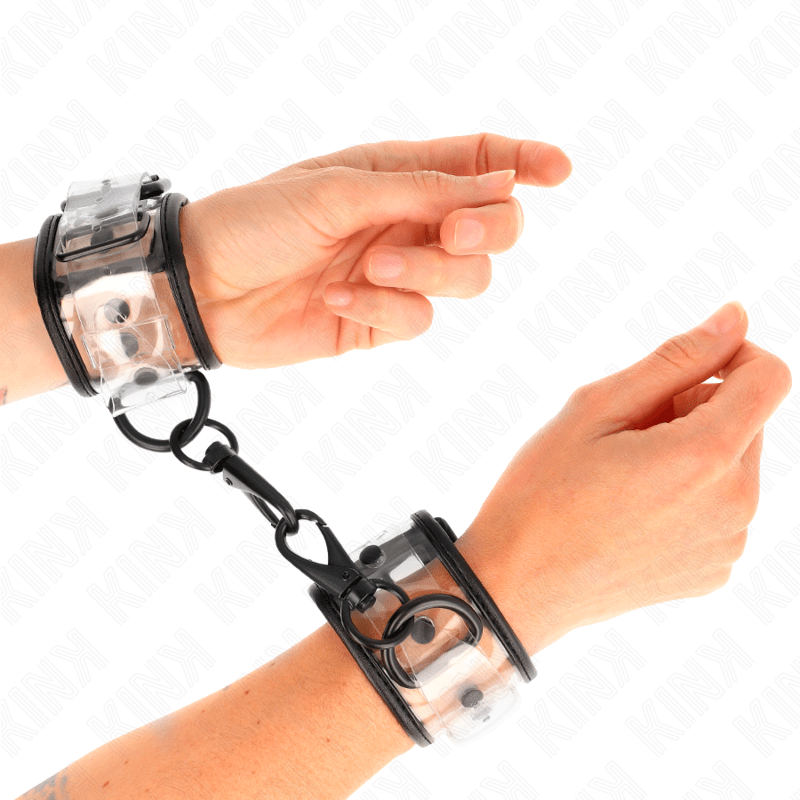 KINK - CLEAR WRIST CUFFS ADJUSTABLE 18 - 30 CM X 5.5 CM - Toys "n" Us