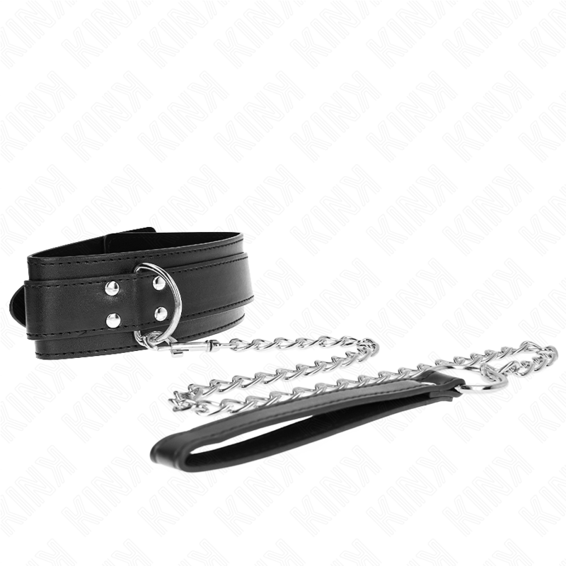 KINK - COLAR COM ALÇA 65 CM FIVELAS PRATA AJUSTÁVEIS 33 - 46 CM X 5,5 CM - Toys "n" Us