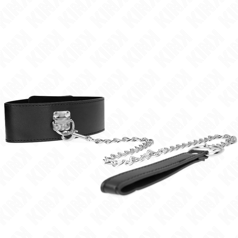 KINK - COLAR COM CINTO 65 CM COM ALÇA LARGA PRETA AJUSTÁVEL 33,5 - 41 CM X 5 CM - Toys "n" Us