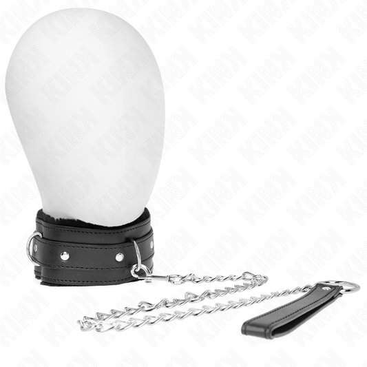 KINK - COLAR COM TRELA 65 CM COM RESTRIÇÕES PRETO 36 - 42 CM X 5,5 CM - Toys "n" Us