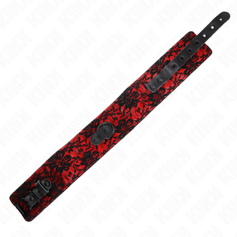 KINK - COLAR DE RENDA COM CINTO COM CINTO DE COURO REAL 105 CM / 44 X 5,5 CM - Toys "n" Us