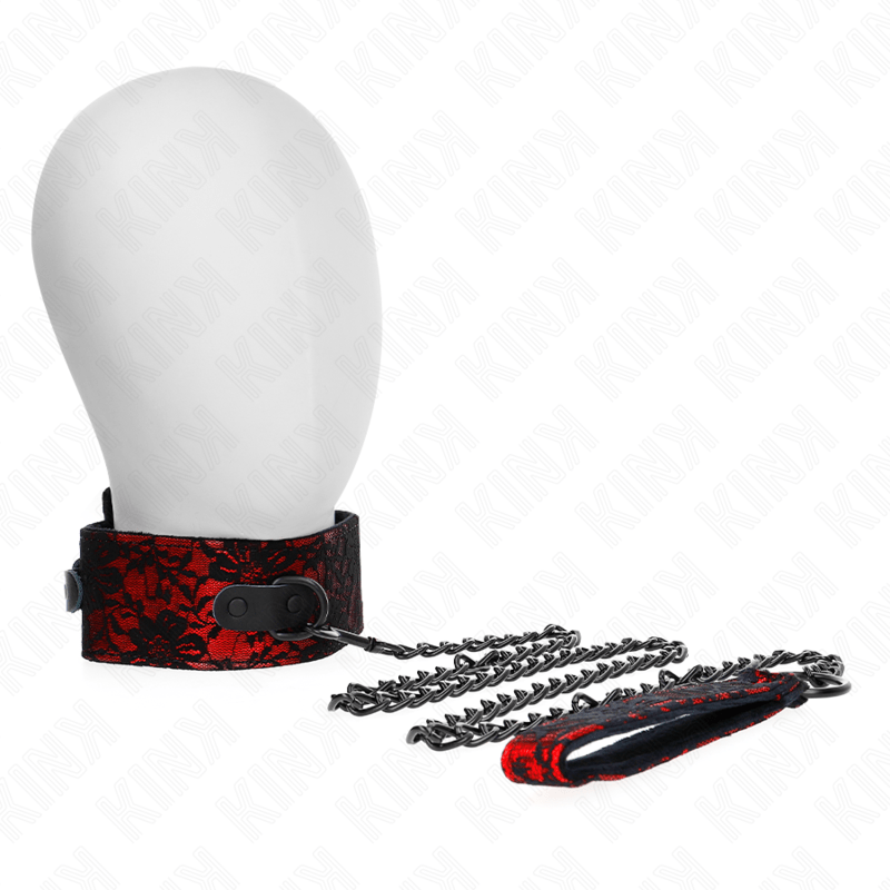 KINK - COLAR DE RENDA COM CINTO COM CINTO DE COURO REAL 105 CM / 44 X 5,5 CM - Toys "n" Us