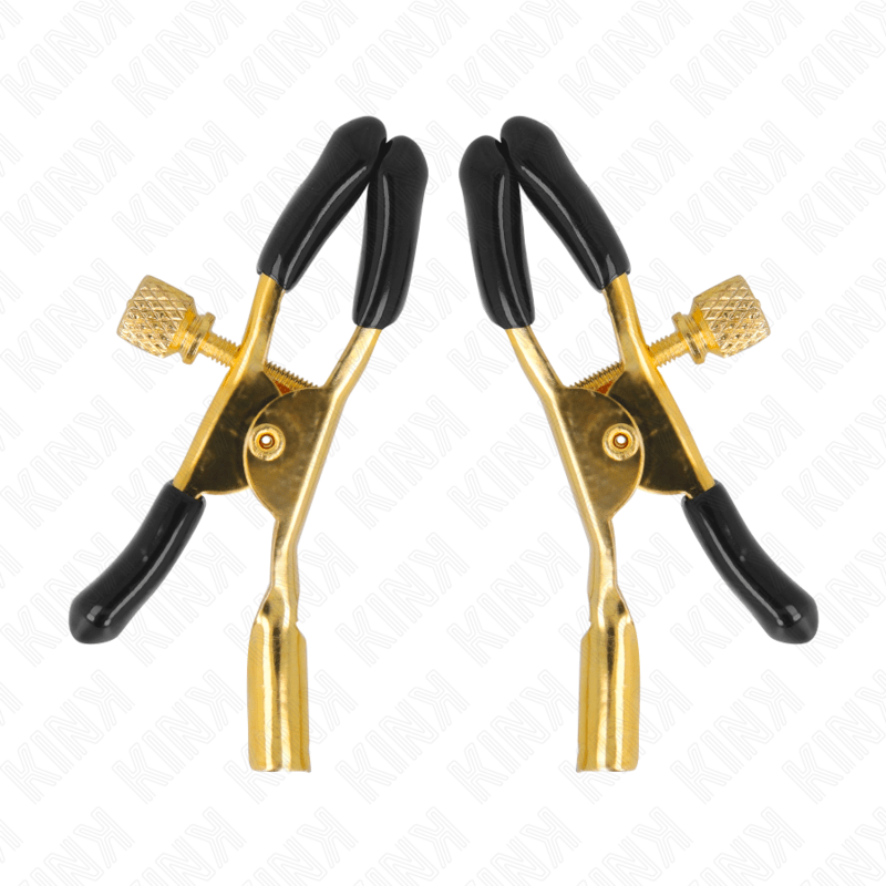 KINK - GOLD NIPPLE CLAMPS 6 CM - Toys "n" Us