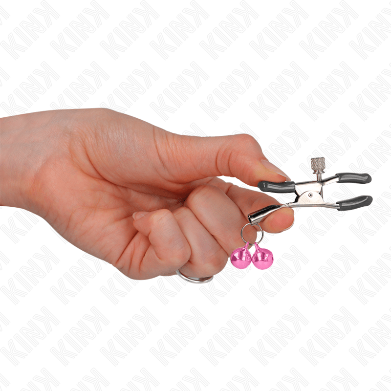 KINK - GRAMPO DE BICO DUPLO SINO ROSA 6 CM - Toys "n" Us