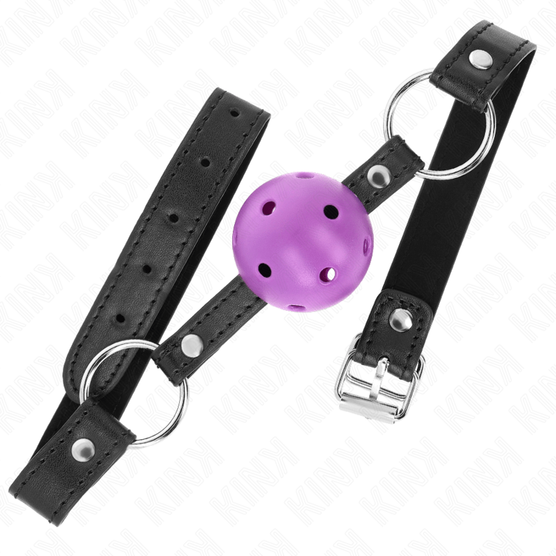 KINK - HOLLOW HARD PURPLE BALL 4.5 CM GAG 63.5 X 2 CM - Toys "n" Us