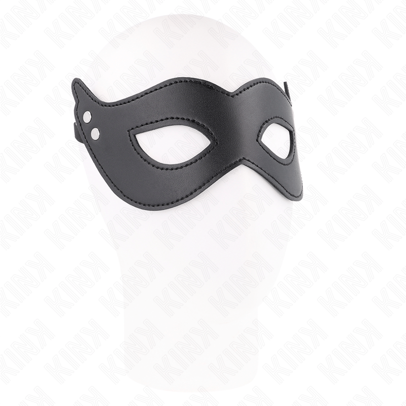 KINK - LEATHERETTE MASK WITH RIVETS MODEL 1 26 x 8 CM - Toys "n" Us