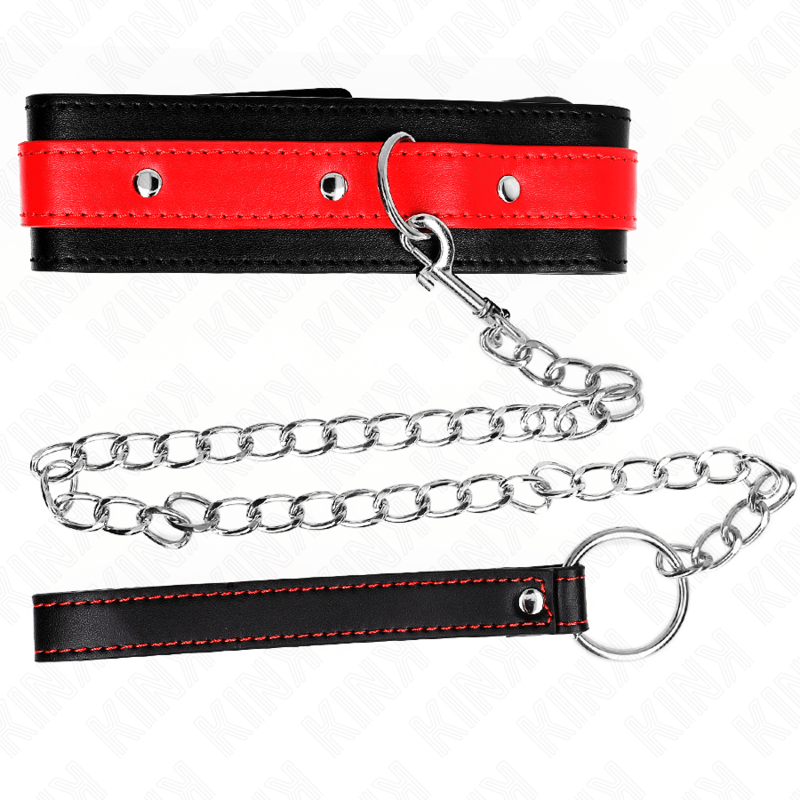 KINK - NECKLACE WITH RED STRAP 65 CM AJUSTABLE 36 - 43 CM X 5 CM - Toys "n" Us