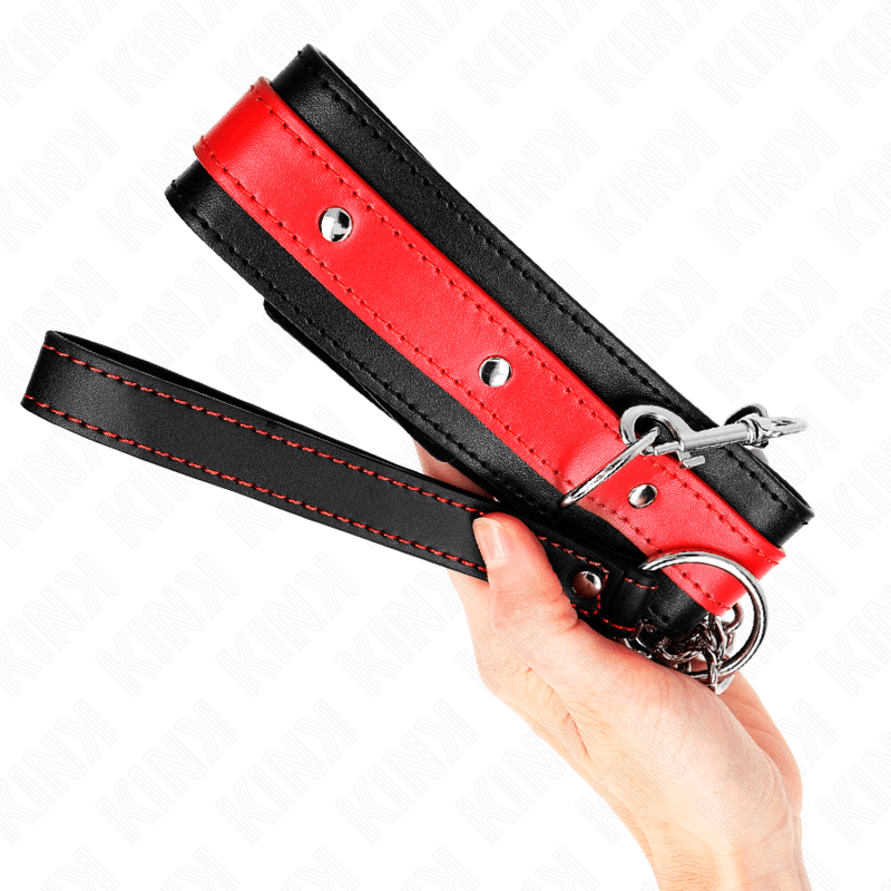 KINK - NECKLACE WITH RED STRAP 65 CM AJUSTABLE 36 - 43 CM X 5 CM - Toys "n" Us