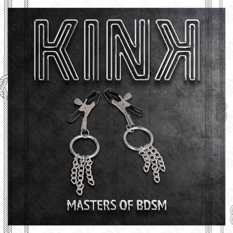 KINK - O RING NIPPLE CLAMP AND LITTLE CHAIN SILVER 6 CM - Toys "n" Us