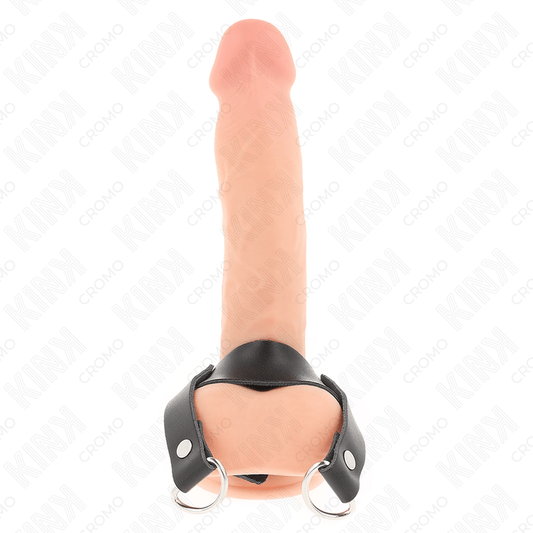 KINK - PENIS RING WITH "D" SHAPE RINGS 18.5 X 3.3 CM - Toys "n" Us