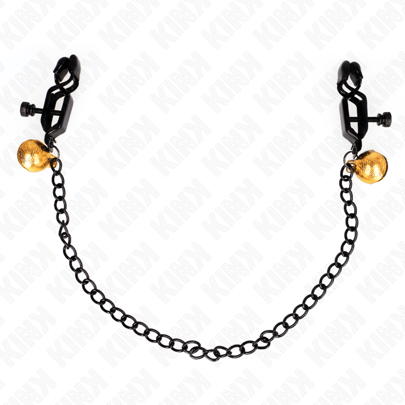 KINK - PINÇAS DE CADEIA PLANA E SINO PRATA 30 CM - Toys "n" Us