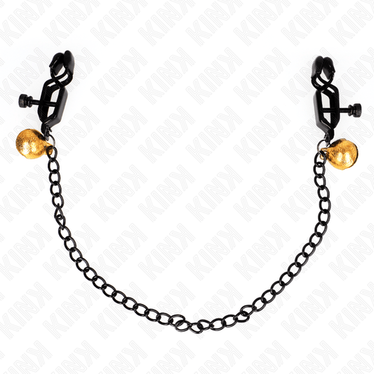 KINK - PINÇAS DE CADEIA PLANA E SINO PRATA 30 CM - Toys "n" Us