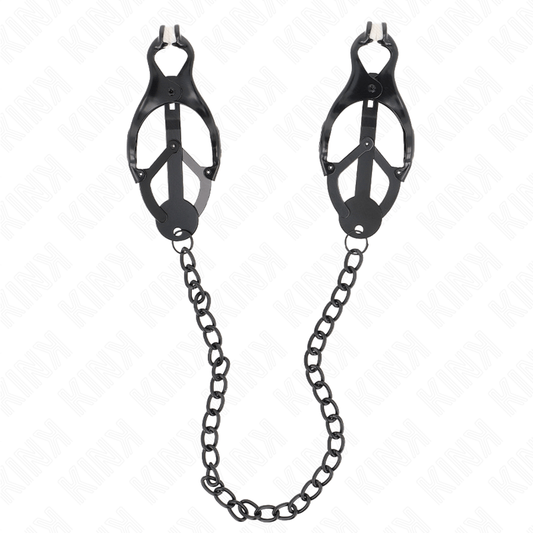 KINK - PINÇAS DE TREVO JAPONÊS COM CORRENTE PRETA 30 CM - Toys "n" Us