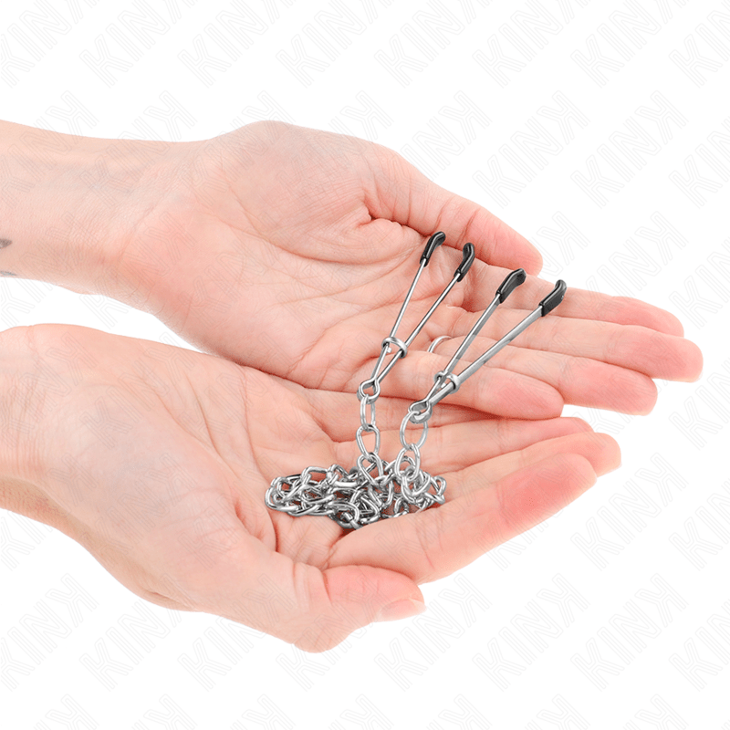 KINK - PINÇAS FINAS COM CORRENTE GROSSA 30 CM - Toys "n" Us