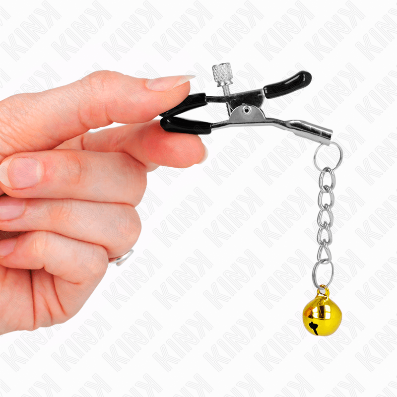 KINK - PINÇAS PINGENTE JINGLE BELL DOURADA 6 CM - Toys "n" Us