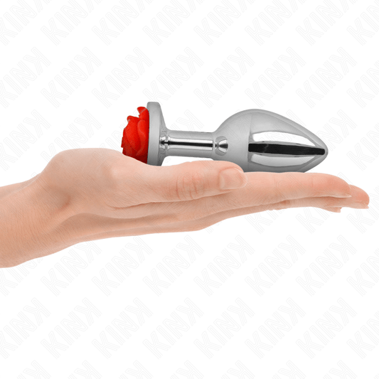 KINK - PLUG ANAL ROSE RED SIZE L - Toys "n" Us