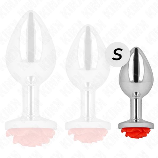 KINK - PLUG ANAL ROSE RED SIZE S - Toys "n" Us