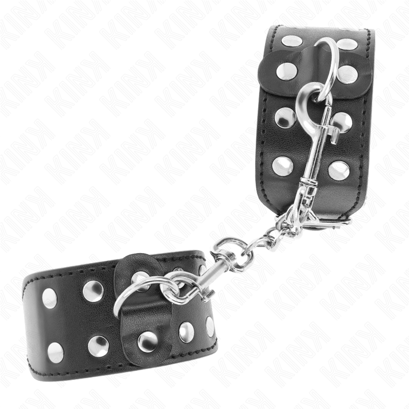 KINK - PULSEIRAS COM LINHA DUPLA DE PREGOS AJUSTÁVEIS PRETOS - Toys "n" Us
