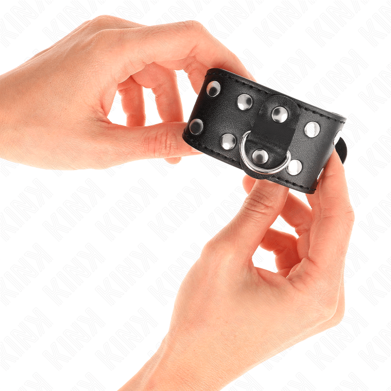 KINK - PULSEIRAS COM LINHA DUPLA DE PREGOS AJUSTÁVEIS PRETOS - Toys "n" Us