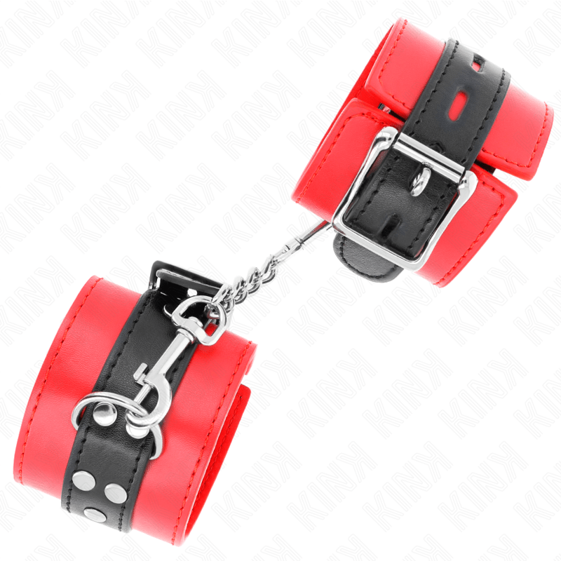 KINK - PULSO VERMELHO COM CINTO PRETO AJUSTÁVEL 17 - 28 CM X 6 CM - Toys "n" Us