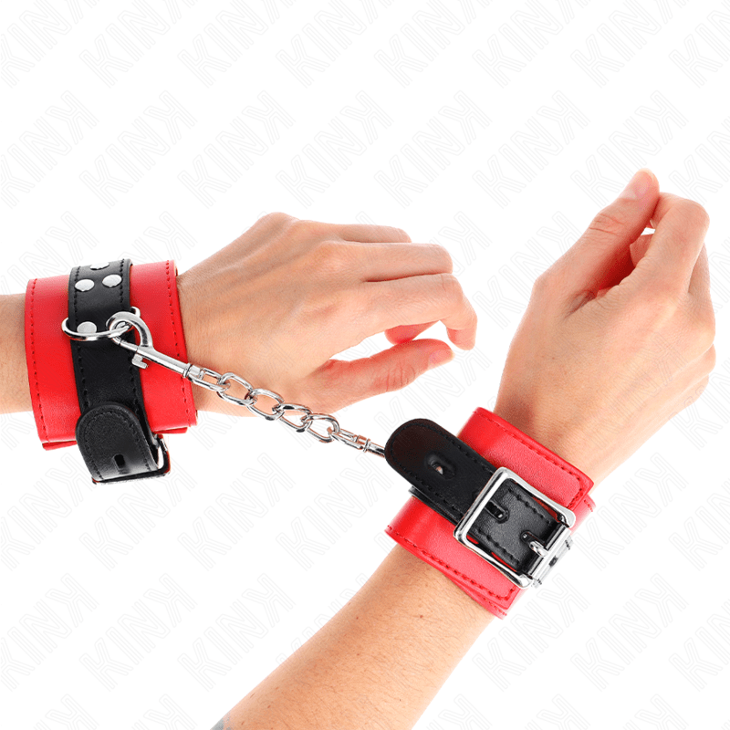 KINK - PULSO VERMELHO COM CINTO PRETO AJUSTÁVEL 17 - 28 CM X 6 CM - Toys "n" Us