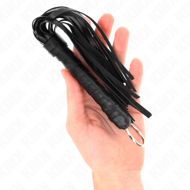 KINK - SIMPLE MINI BLACK WHIP 28 CM - Toys "n" Us
